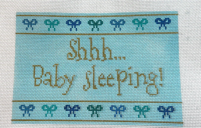 Blue-Shhh Baby Sleeping