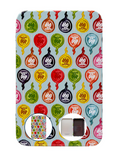 Blue Tootsie Pop Pattern Magnet Tin