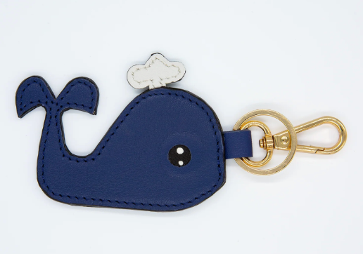 Blue Whale Key Fob