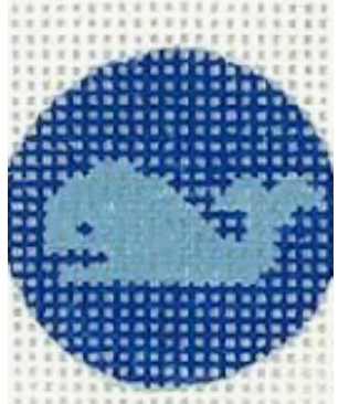 Blue Whale Key Fob