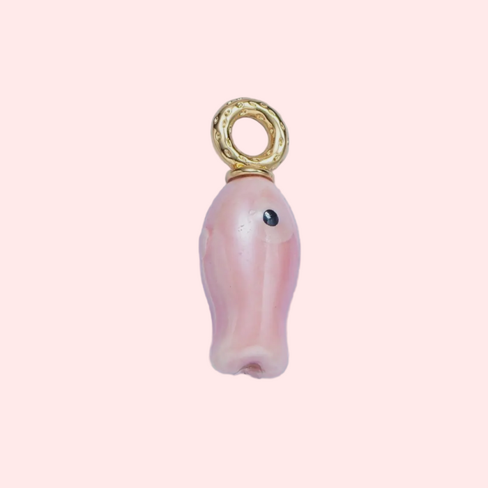 Blush Baby Fish Charm