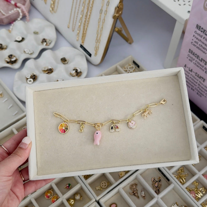 Blush Baby Fish Charm