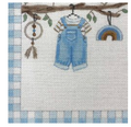 Boho Boy Birth Announcement