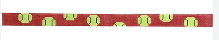 Bouncing Tennis Balls on Red Dog Collar