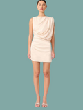 Brigid Asymmetrical Mini Dress