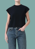 Bryce Cap Sleeve Tee - Storm