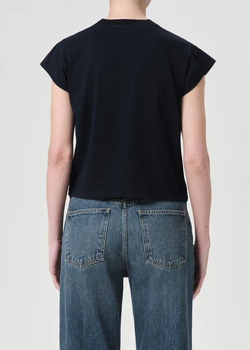 Bryce Cap Sleeve Tee - Storm