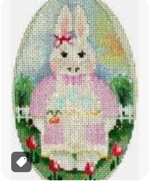 Bunny Apron Egg