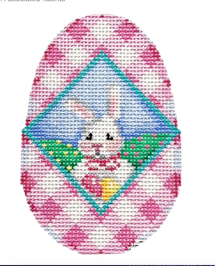 Bunny with Eggs/Gingham Egg