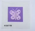 Butterfly Printed Square
