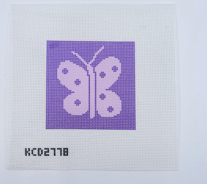 Butterfly Printed Square