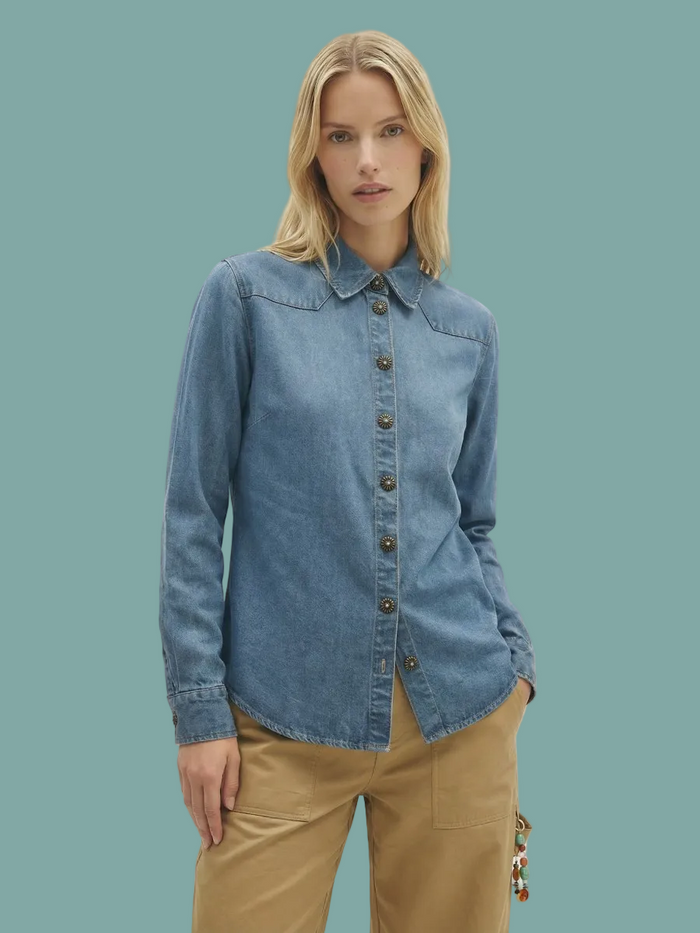 Cabana Denim Long Sleeve