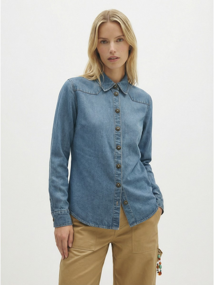 Cabana Denim Long Sleeve