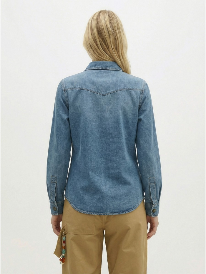Cabana Denim Long Sleeve
