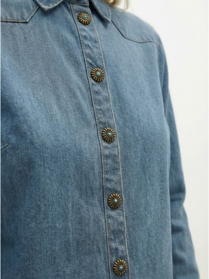 Cabana Denim Long Sleeve