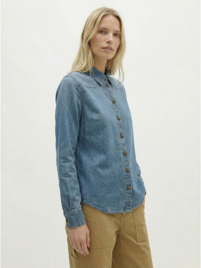 Cabana Denim Long Sleeve