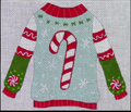 Candy Cane Sweater