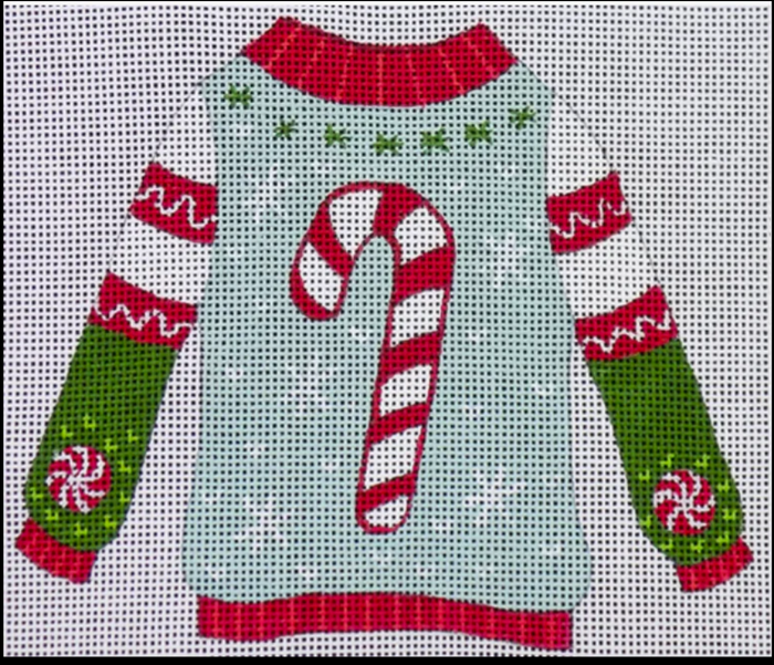 Candy Cane Sweater