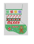 Candy Stripe Stocking Orrnament