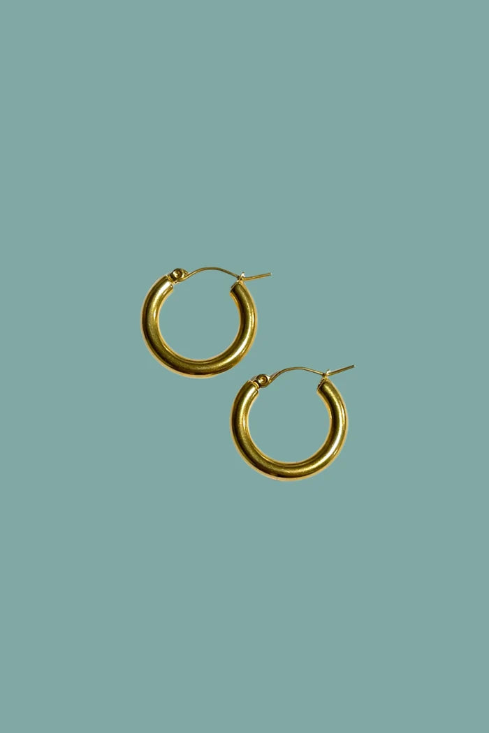 Cash Hoop Earring