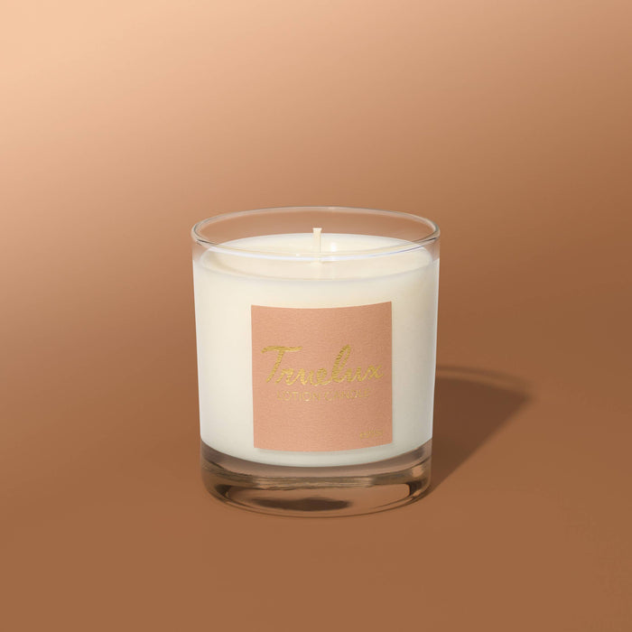Cashmere Soy Lotion Candle (Warm Vanilla + Tobacco)