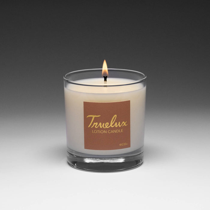 Cashmere Soy Lotion Candle (Warm Vanilla + Tobacco)