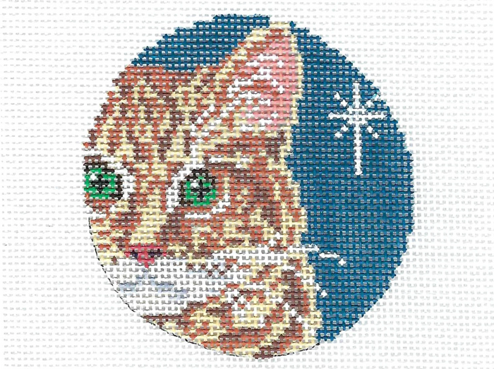 Cat Round - Orange Tabby