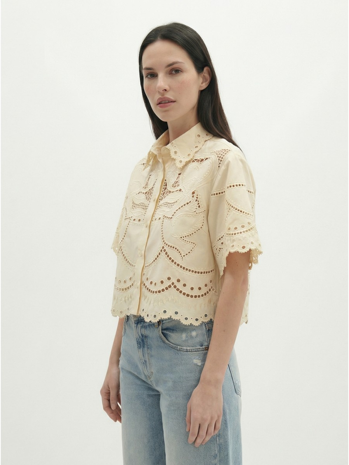 Caya Embroidered Shirt