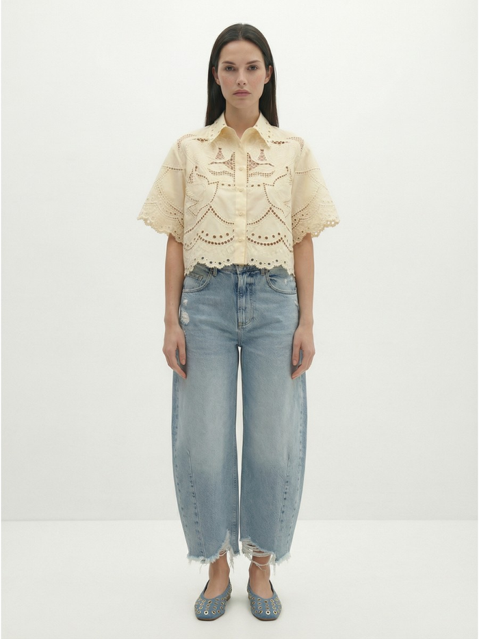 Caya Embroidered Shirt