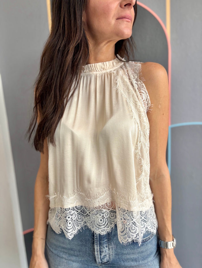 Celest Lace Top