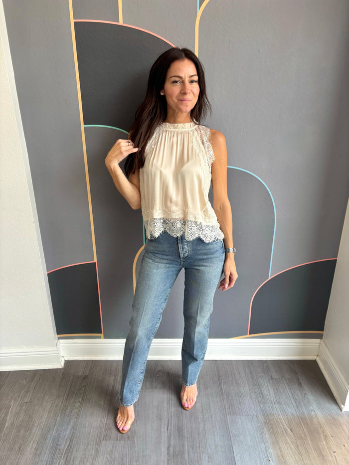 Celest Lace Top
