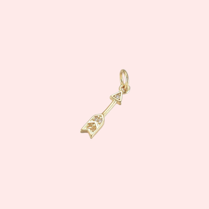 Celestial Feather Arrow Charm
