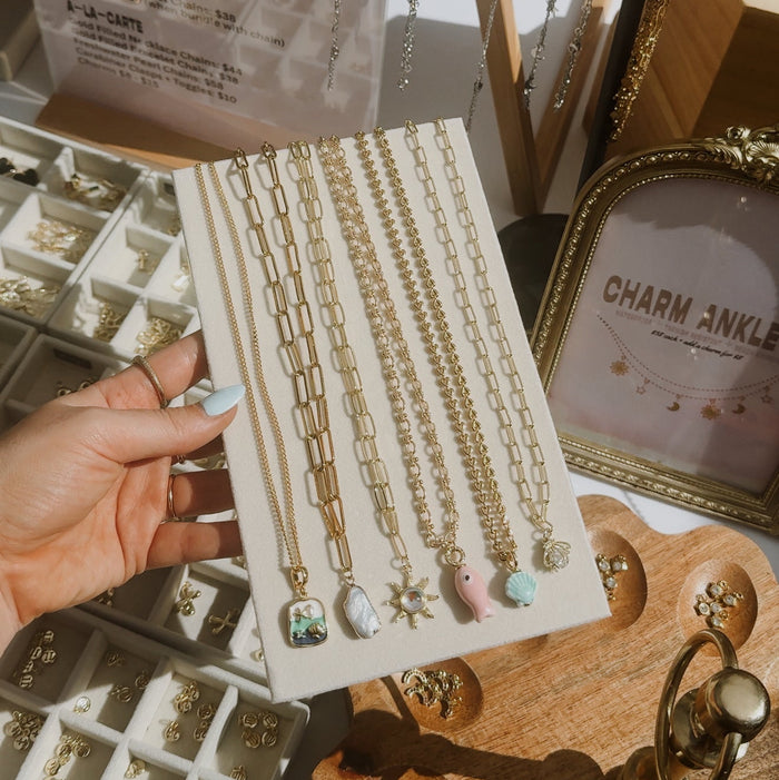 Ceramic Shell Charm
