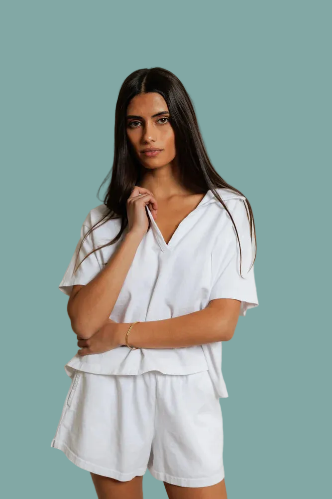 Charlie Collared Tee