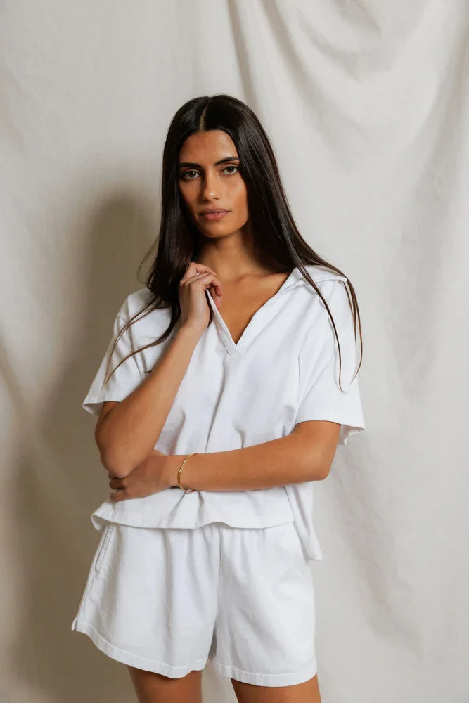 Charlie Collared Tee