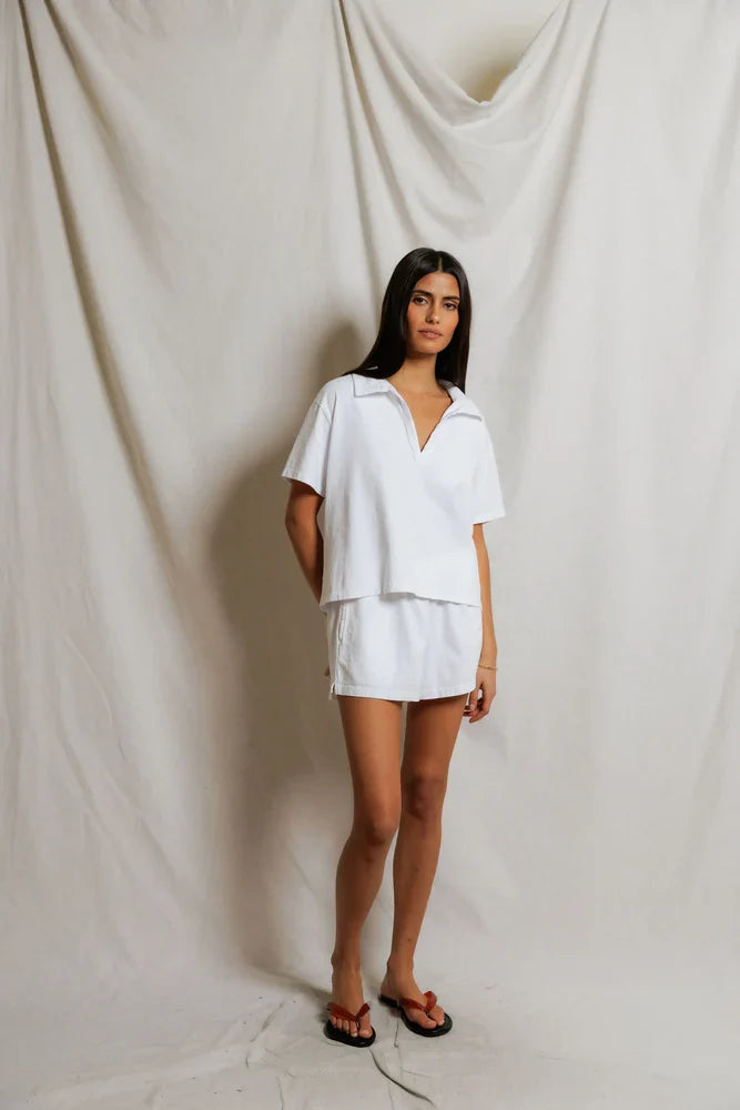 Charlie Collared Tee