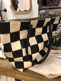 Checkmate Black Tote