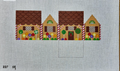 Chocolate Wafers and Lollipops 3D Gingerbread House
