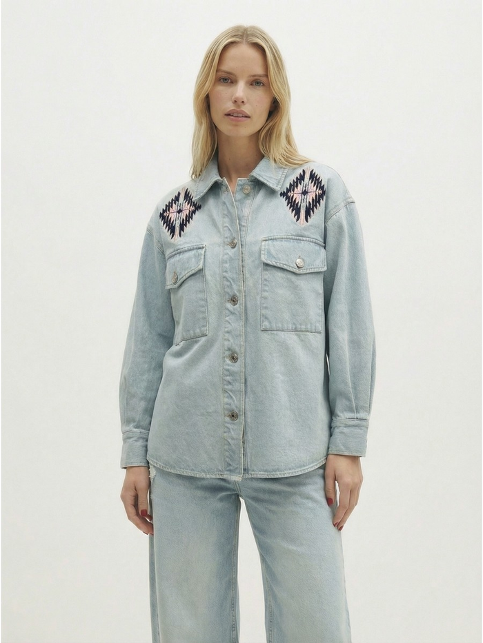 Cienna Denim Overshirt