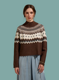 Cinnamon Turtleneck Sweater