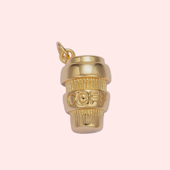 Coffee Cup Charm