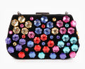 Colorful Gem Accented Evening Bag