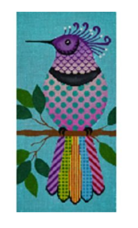 Colorful Kra Kra Bird-Purple