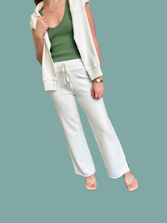 Comfort Waist Crop Flare