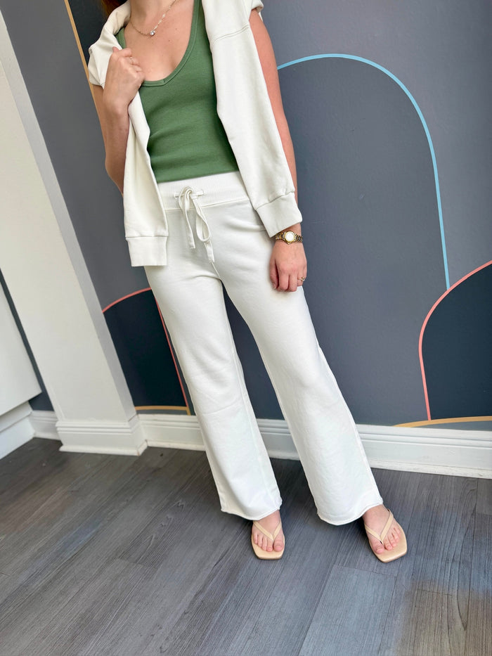 Comfort Waist Crop Flare