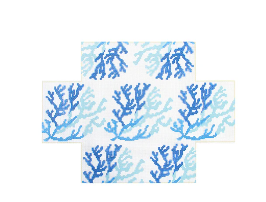 Coral Brick Cover-Blue