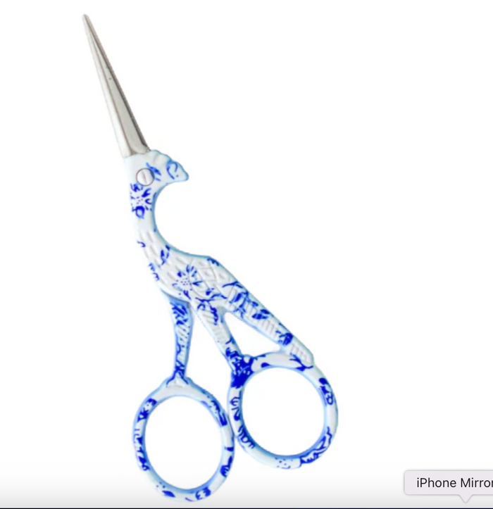 Crane Embroidery Scissors-Large