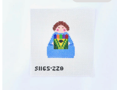 Crayon Angel Canvas