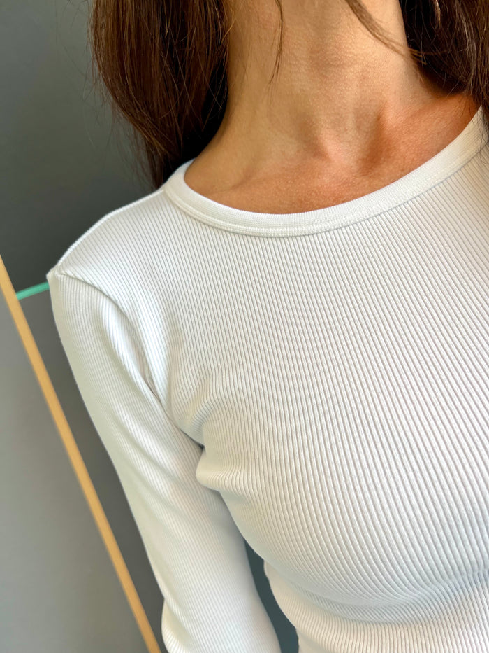 Crewneck Long-sleeved Tee