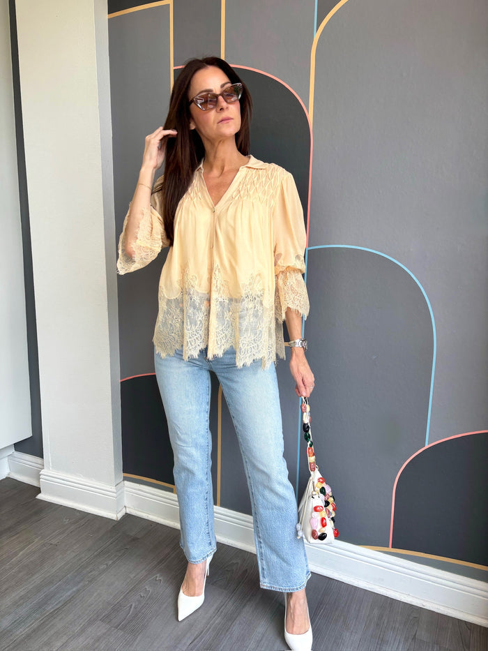 Cristy Lace Blouse